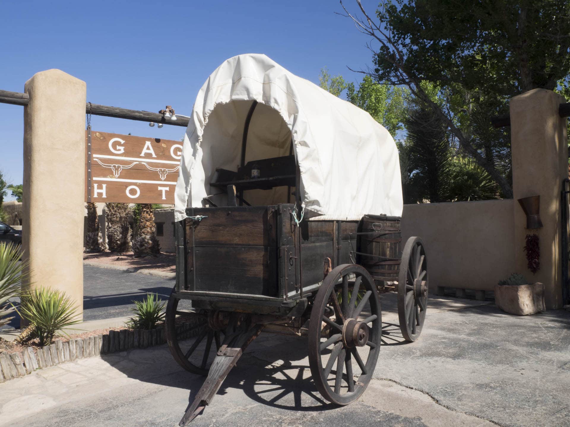 The legendary Gage Hotel in Marathon, Texas